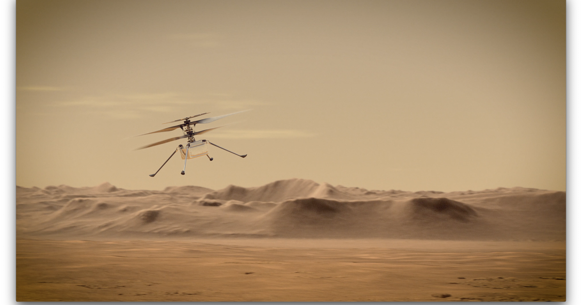 Die NASA verschiebt den ersten historischen Innovationshubschrauberflug auf dem Mars

