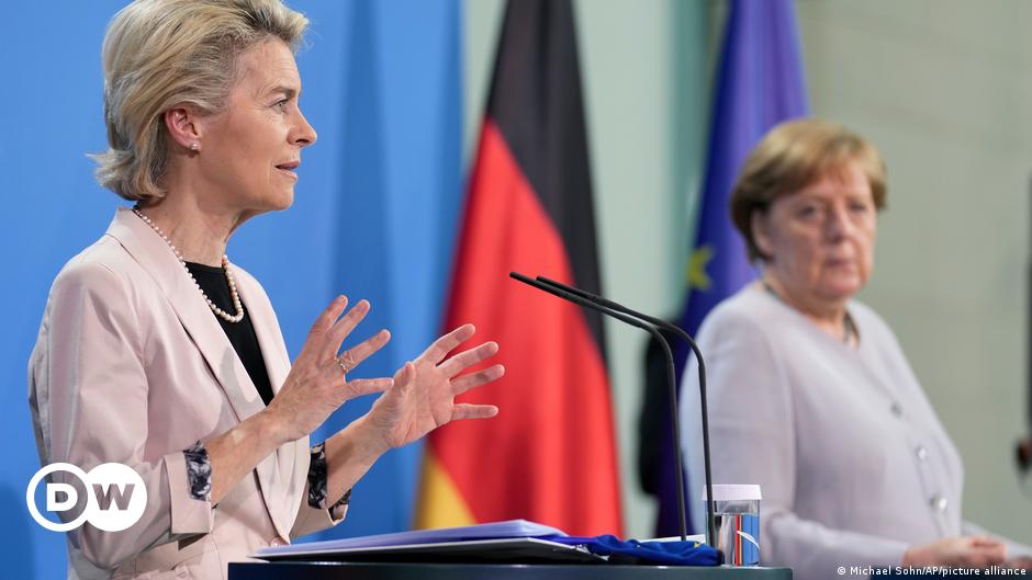 EU von der Leyen fördert deutsches Konjunkturpaket beim Merkel-Treffen |  Nachrichten |  DW