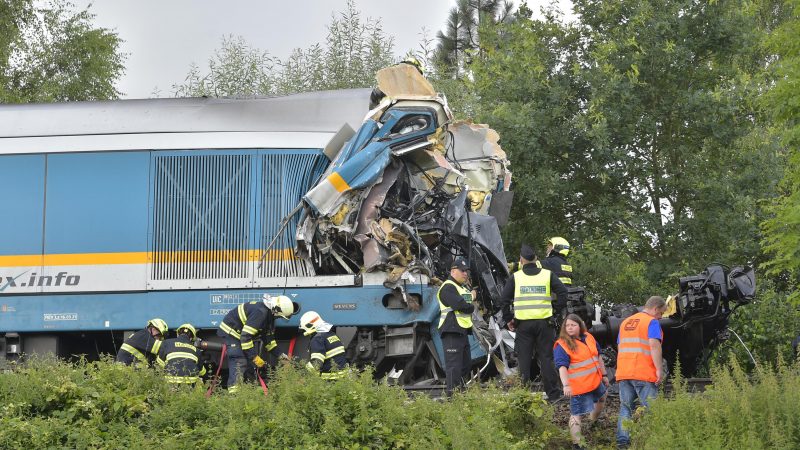 Personenzüge kollidieren in Tschechien und tötet 3

