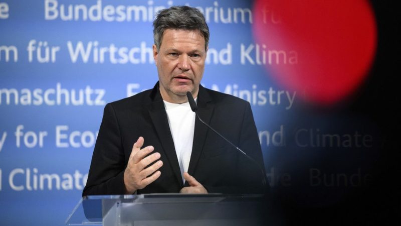 Deutschland- und Wirtschaftsminister Habeck: „Sicherheitspolitische Aufrüstung des Landes“

